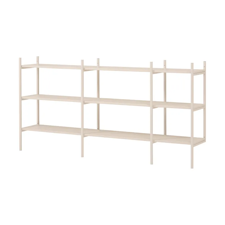 Portal bokhylle small, Off white, 201 cm - TÔNN furniture