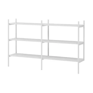 Portal bokhylle small, White, 158 cm - TÔNN furniture