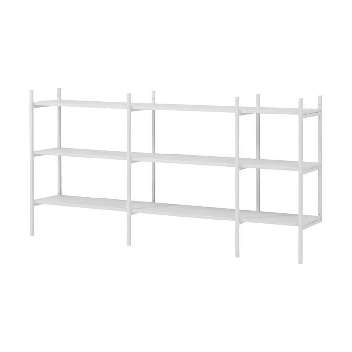 Portal bokhylle small, White, 201 cm - TÔNN furniture