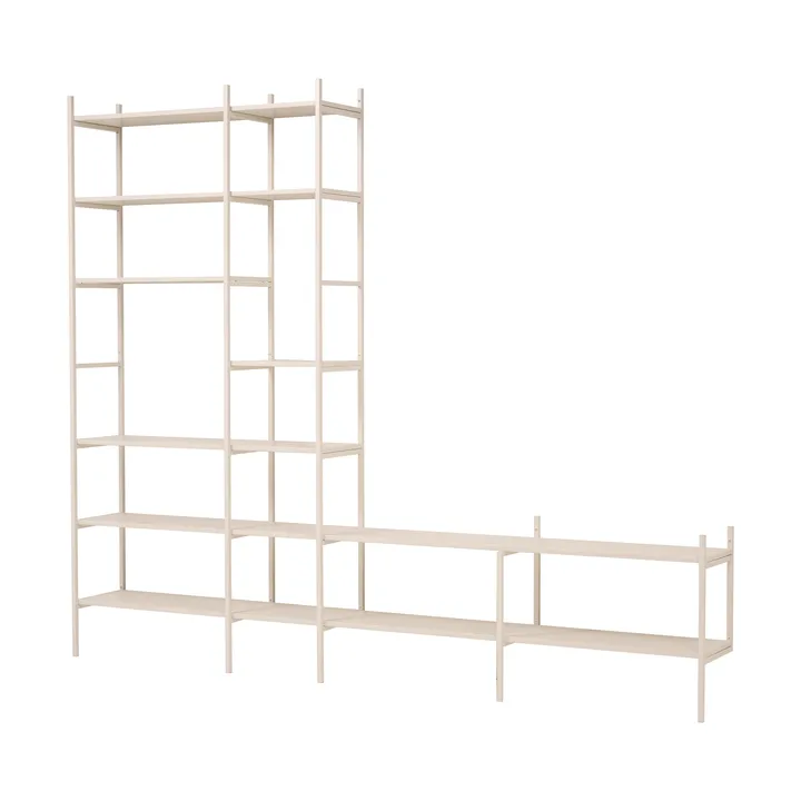 Portal TV-hylle, Off white, 279 cm - TÔNN furniture