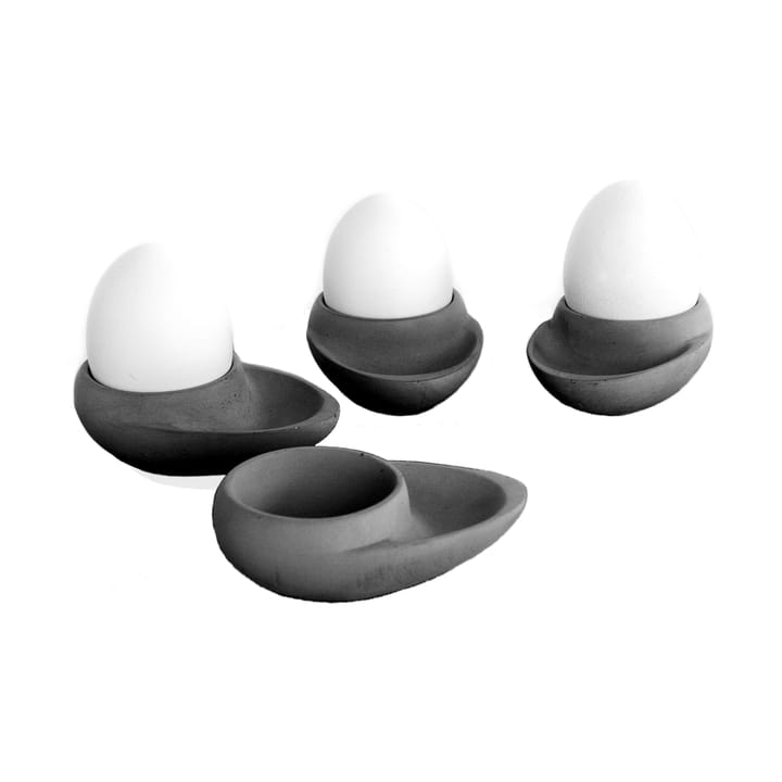 Tove Adman eggeglass 4-pakk - betong 4-pack - Tove Adman