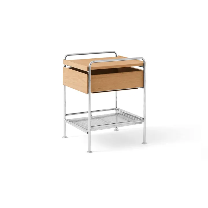 Alima NDS3 sidebord - Lakkert eik-krom - &Tradition