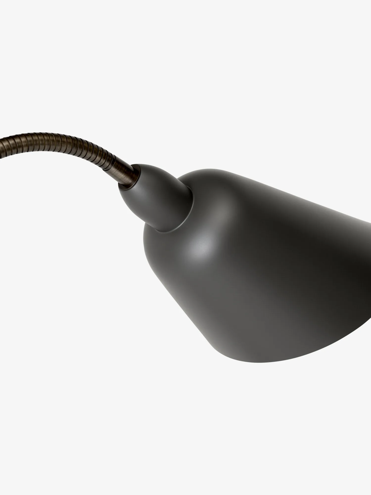 Bellevue AJ7 stålampe Anniversary Edition, Stone grey-bronzed brass &Tradition