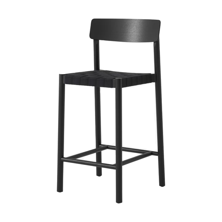 Betty TK12 Counter Chair barkrakk 65 cm - Svart lin-svartlakkert ask - &Tradition