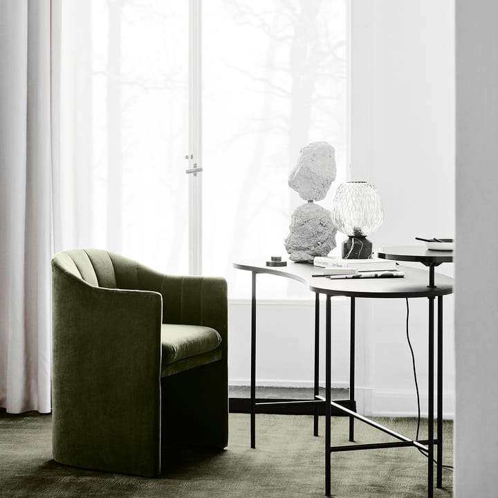 Blown bordlampe SW6, Svart marmor &Tradition