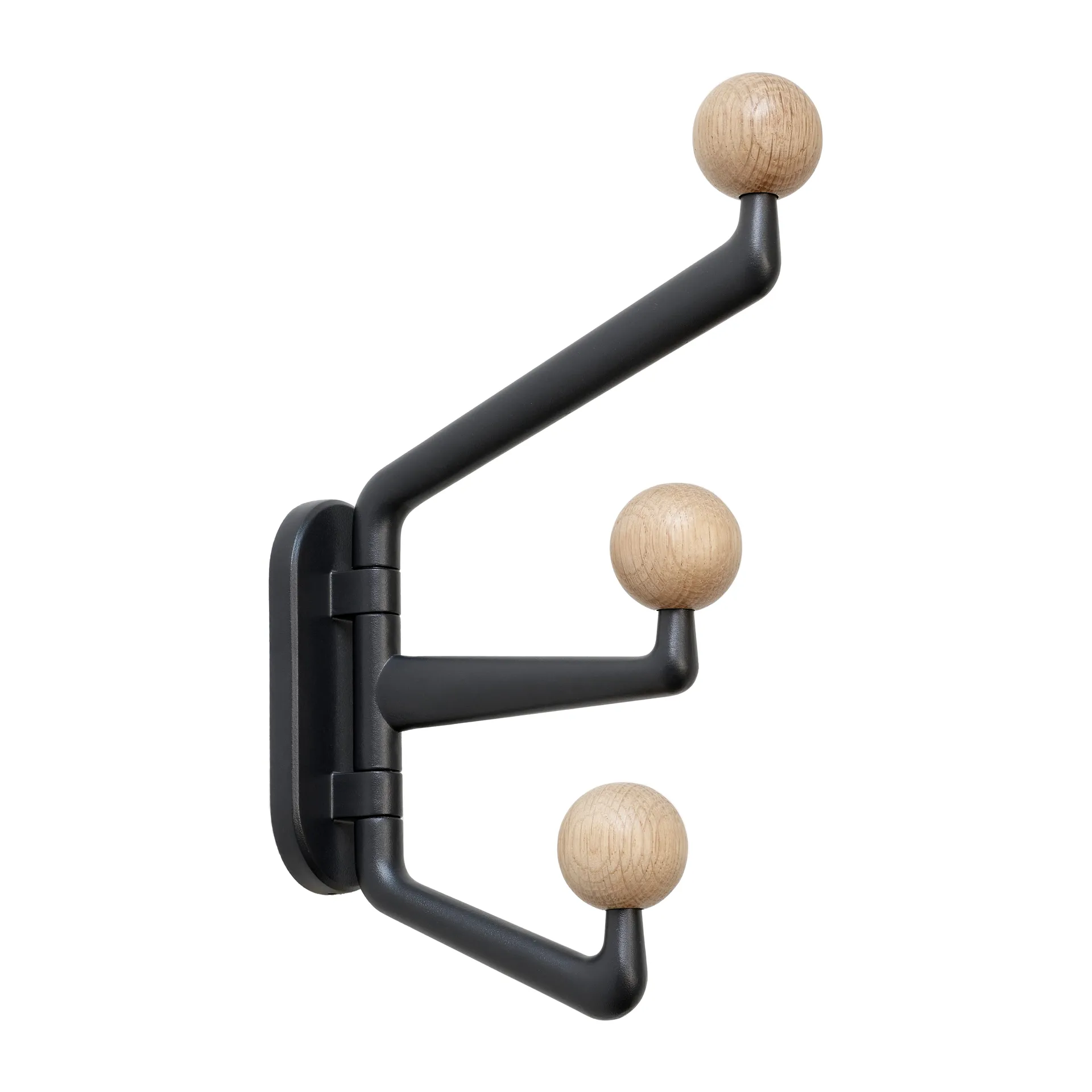 Capture SC74 knaggrekke small 3-armet, Graphite-Oak &Tradition