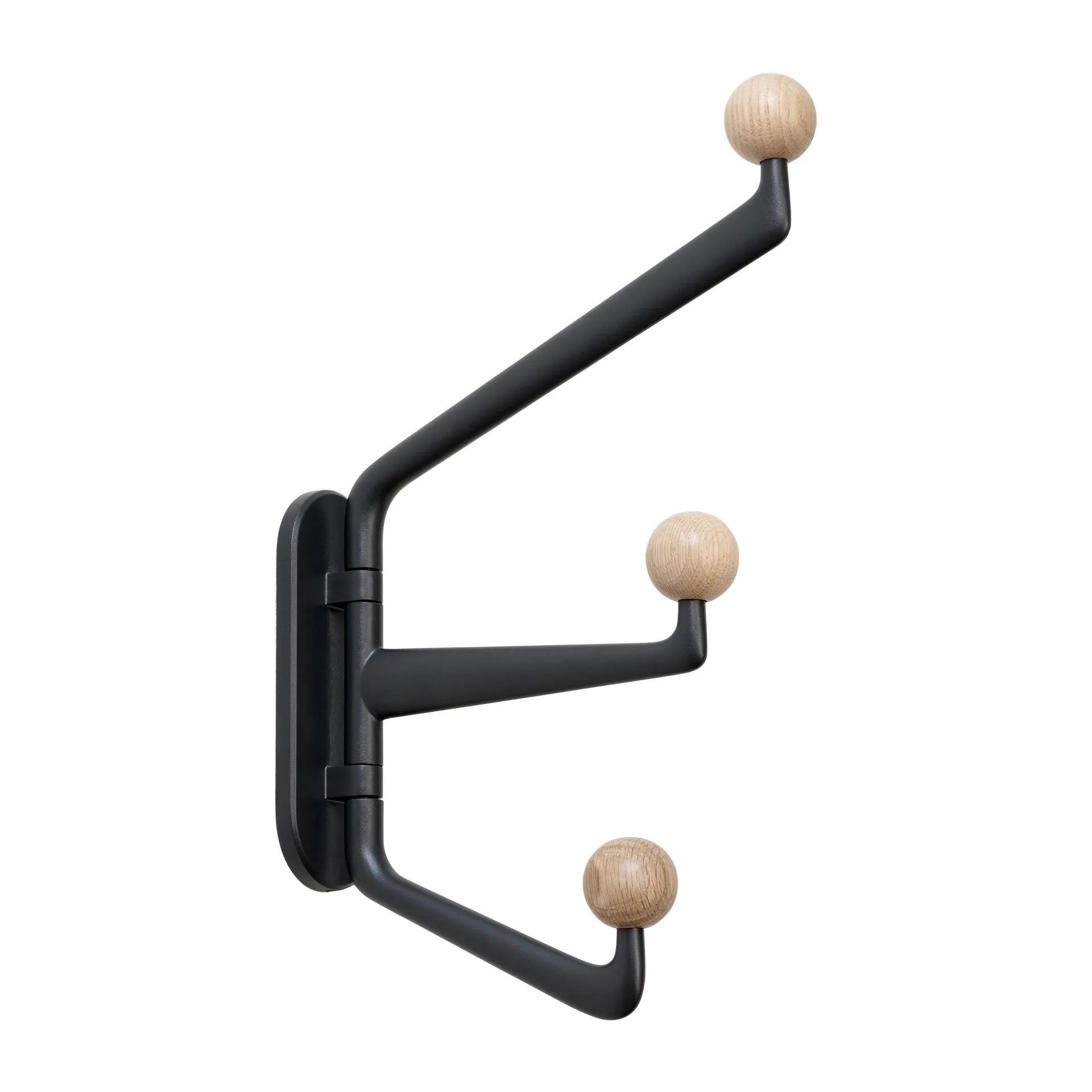 Capture SC75 knaggrekke large 3-armet, Graphite-Oak &Tradition