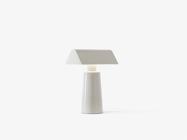 Caret MF1 bærbar bordlampe, Silk grey &Tradition