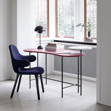 Catch JH1 stol - Balder 782 dark blue-eik røykoljet - &Tradition