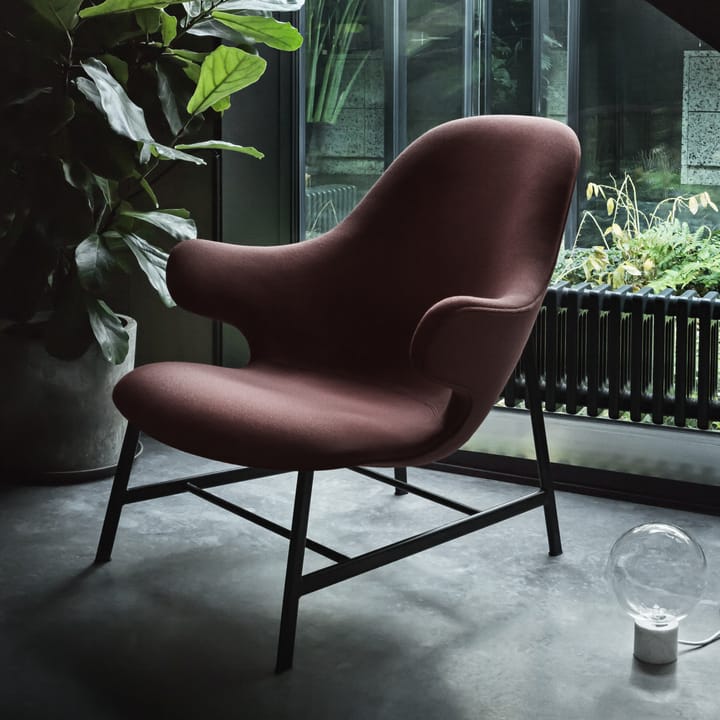 Catch JH13 loungestol, Divina 944 green-sorte ben &Tradition