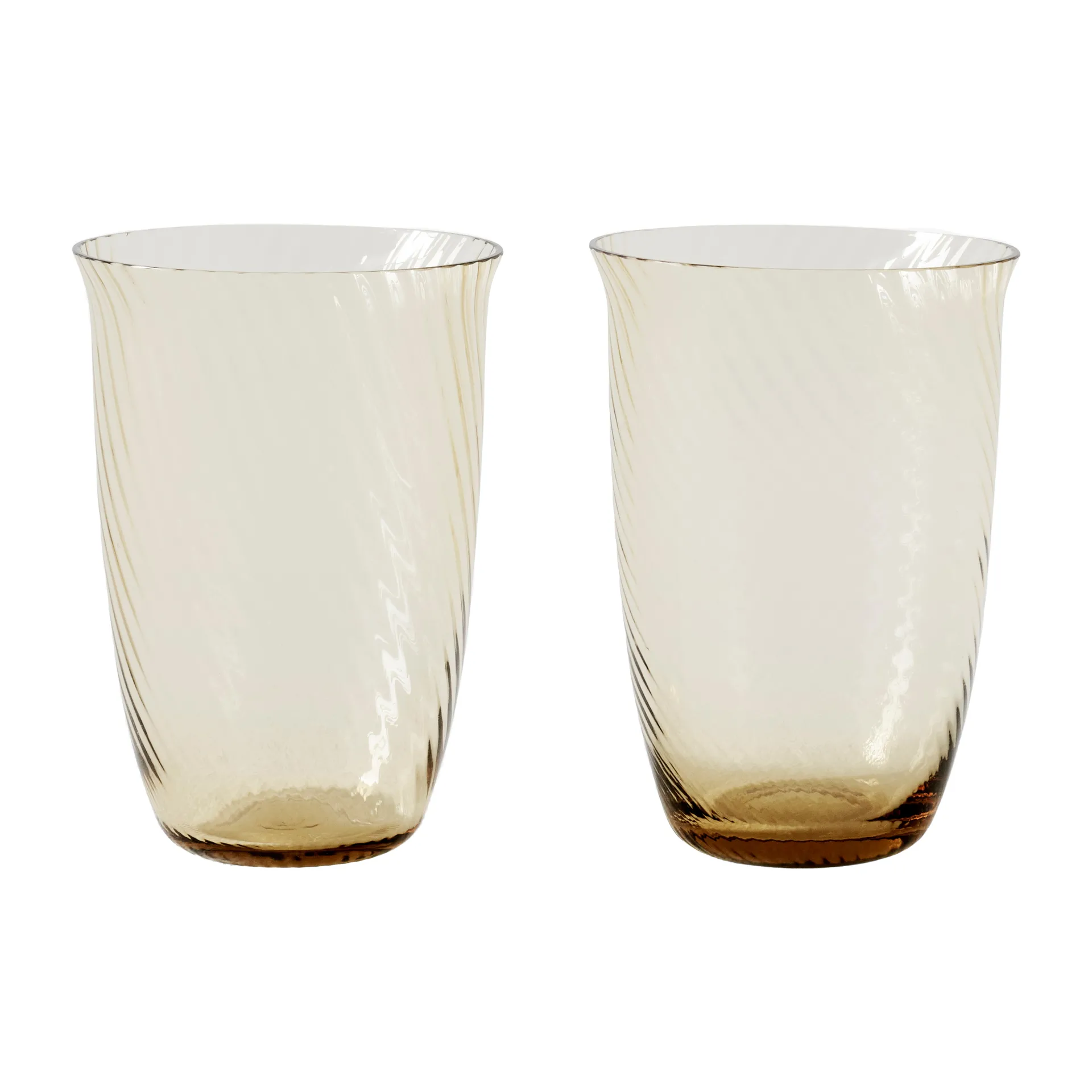 Collect SC61 vannglass 2-stk., Amber &Tradition