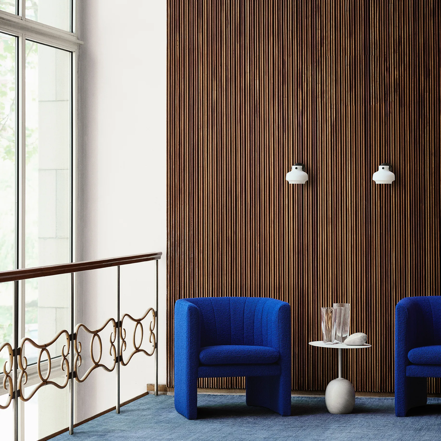 Copenhagen vegglampe SC54, Bronzed brass &Tradition