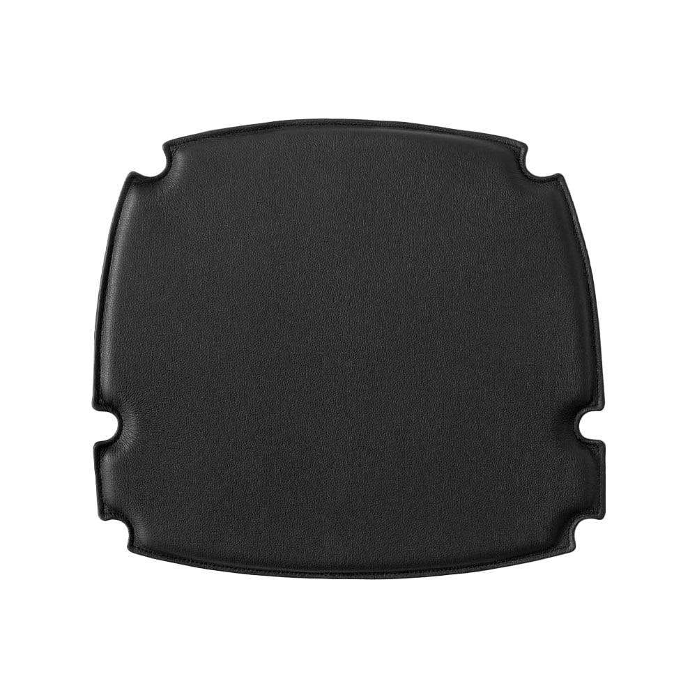 &Tradition Drawn HM4 pute Skinn black | Skandinavisk Design | Stolputer | Svart