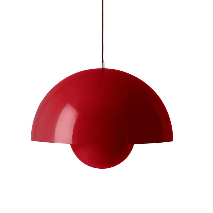 Flowerpot Big - VP2 - Vermilion red - &Tradition