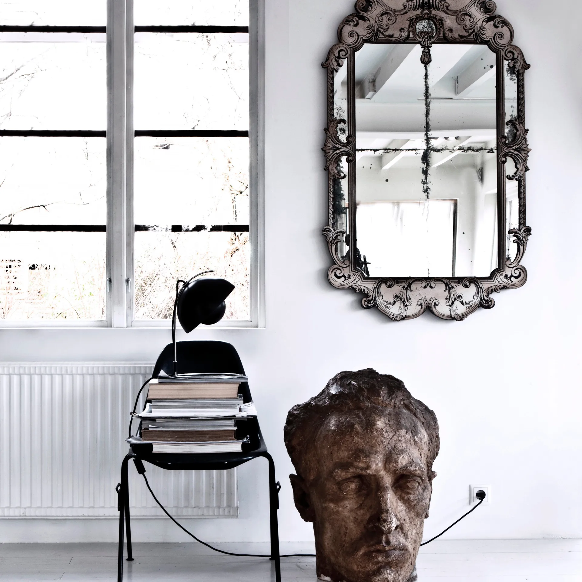 FlowerPot bordlampe VP4, matt svart &Tradition