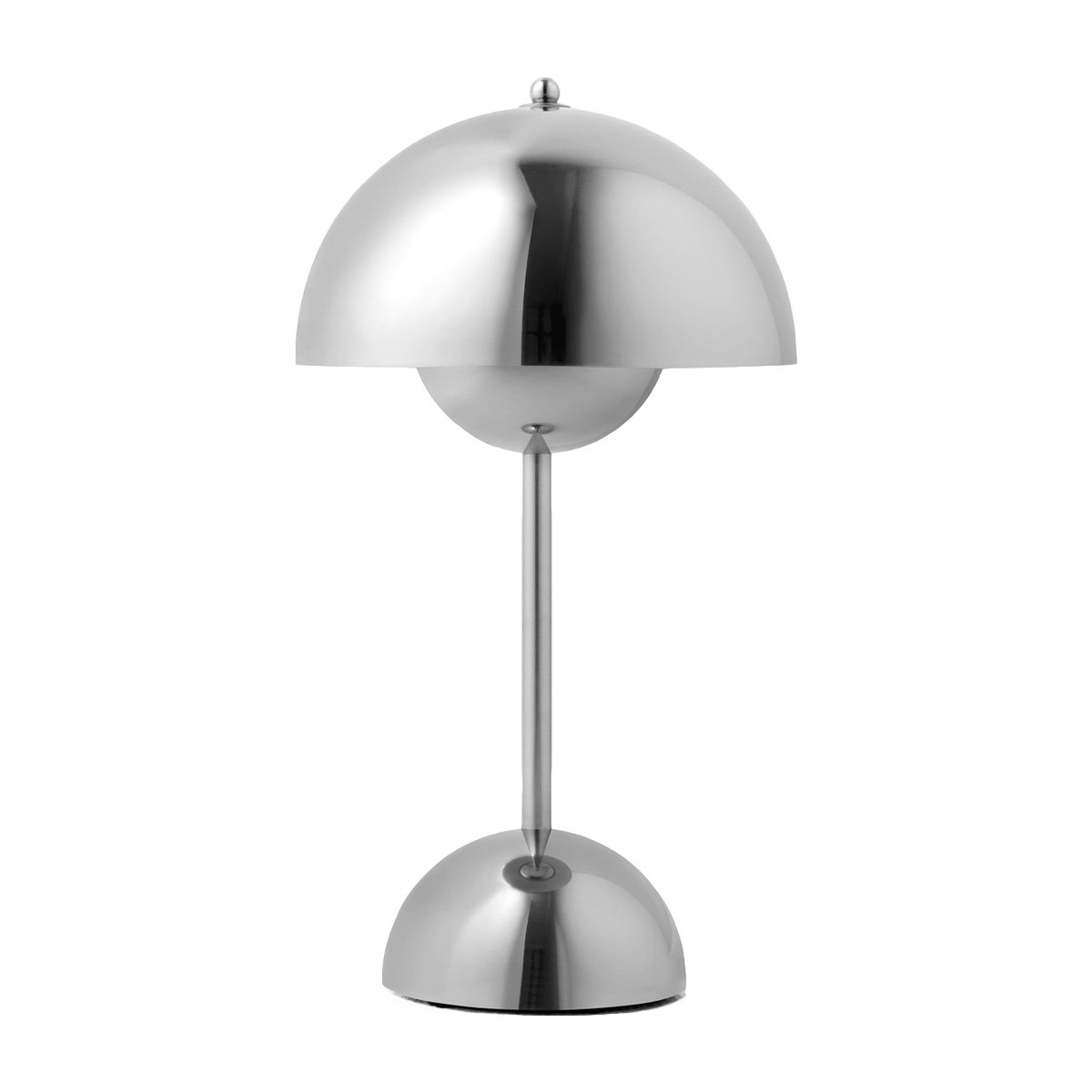 Bilde av &Tradition Flowerpot portable bordlampe VP9 Chrome