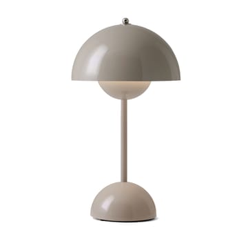 Flowerpot portable bordlampe VP9 - Grey beige - &Tradition