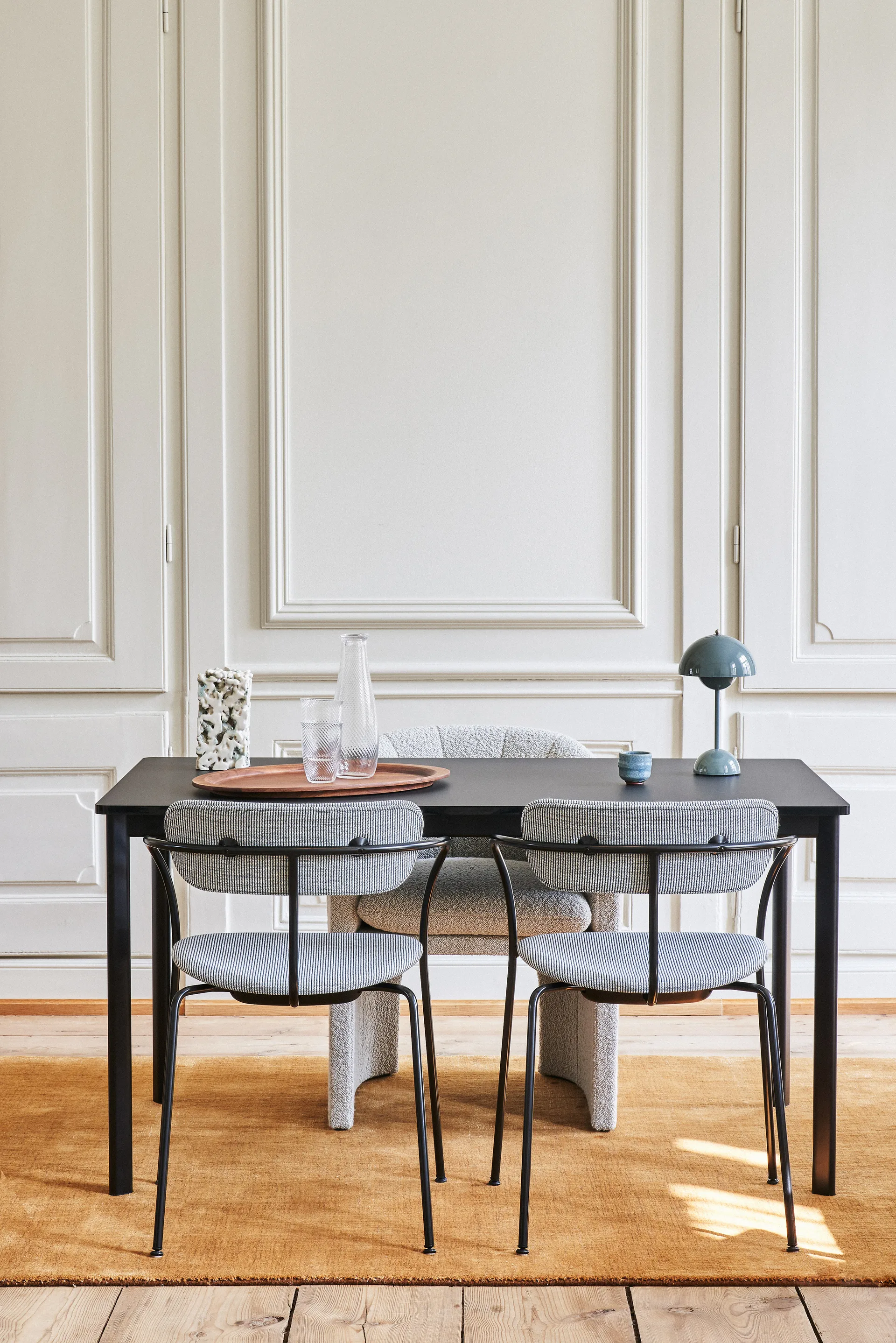 Flowerpot portable bordlampe VP9, Light blue &Tradition