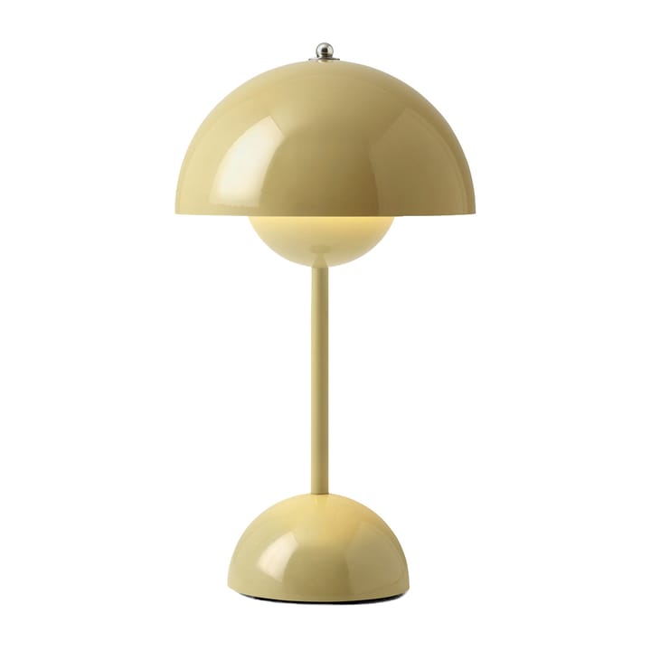 Flowerpot portable bordlampe VP9, Pale sand &Tradition
