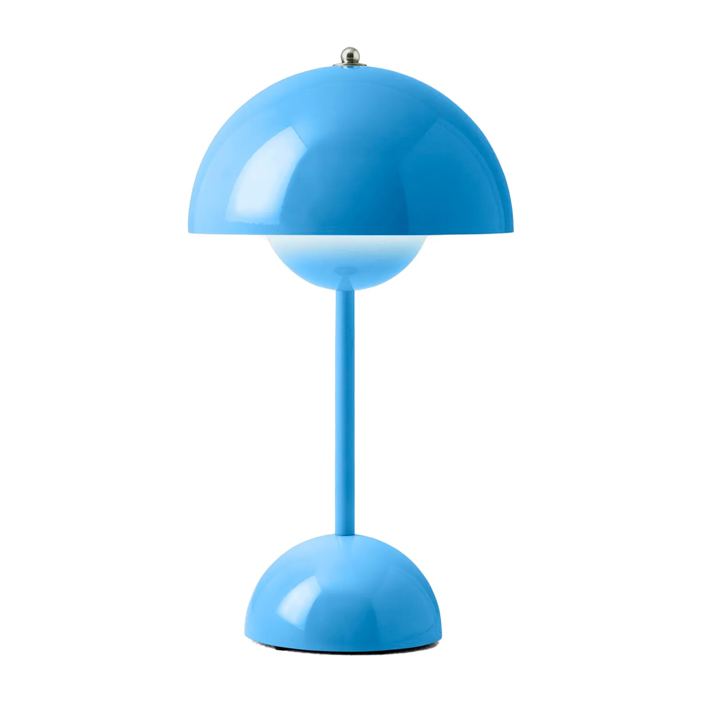 Flowerpot portable bordlampe VP9, Swim blue &Tradition