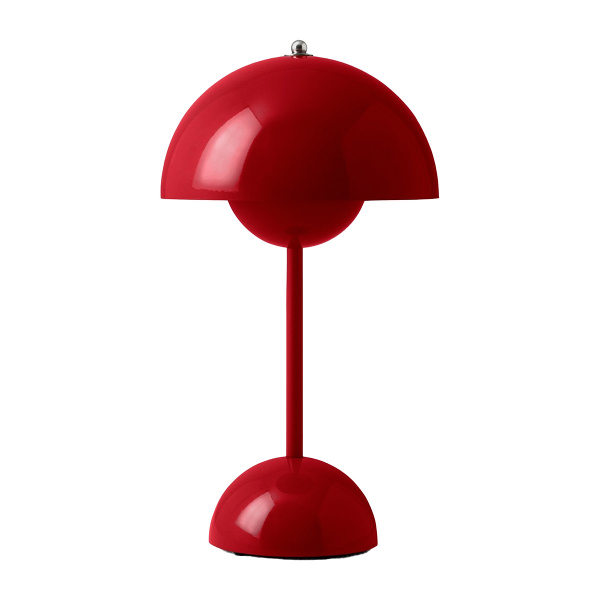 Bilde av &Tradition Flowerpot portable bordlampe VP9 Vermilion red