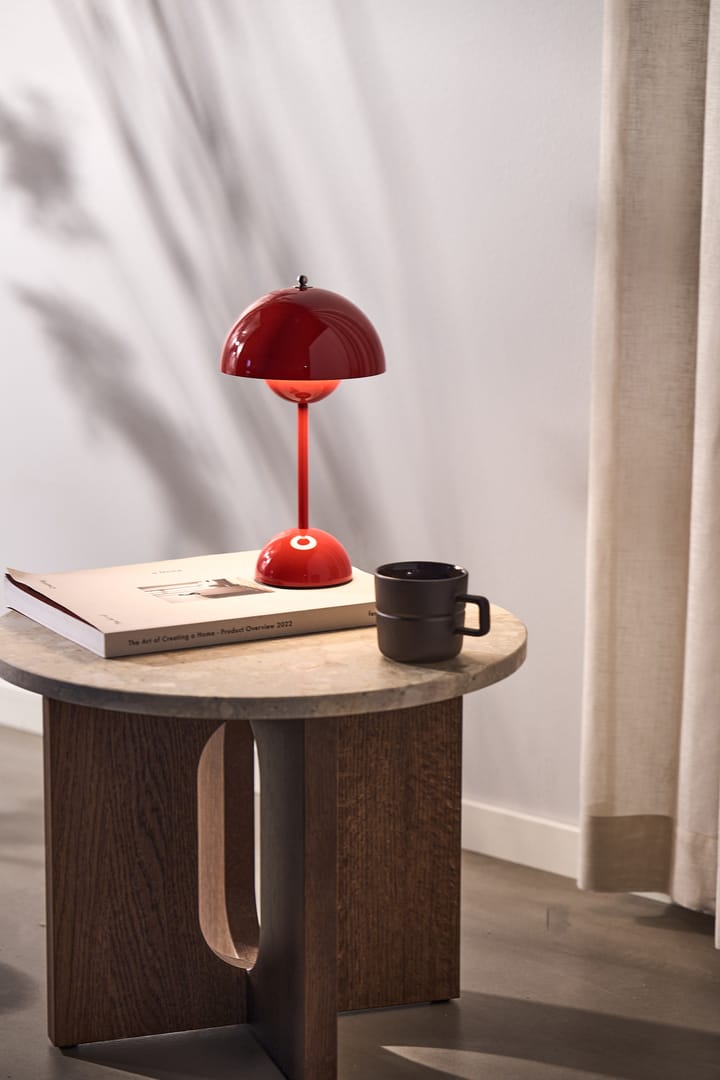 Flowerpot portable bordlampe VP9 - Vermilion red - &Tradition