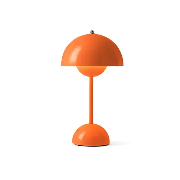 Flowerpot portable bordlampe VP9 - Zesty orange - &Tradition