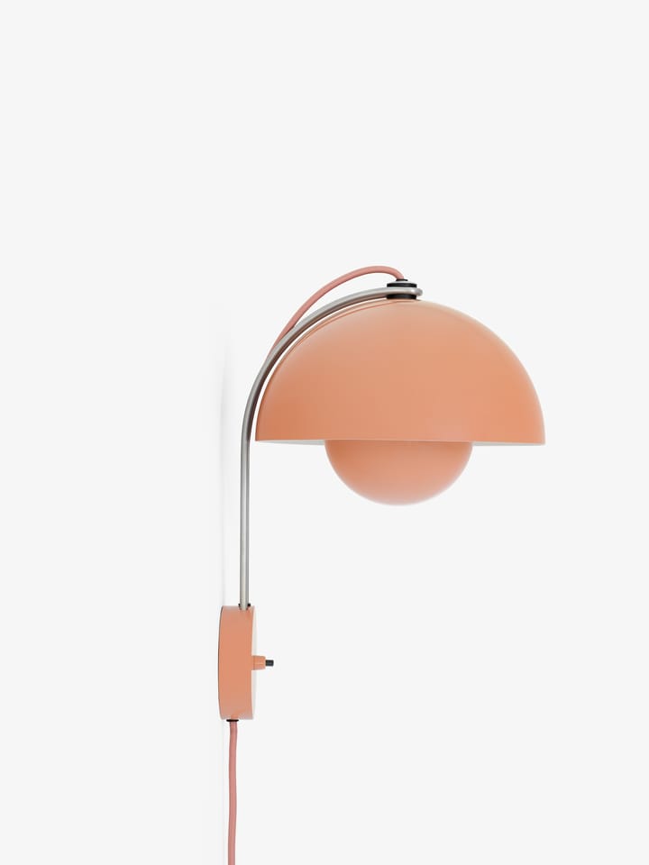 Flowerpot vegglampe VP8, Beige-red &Tradition
