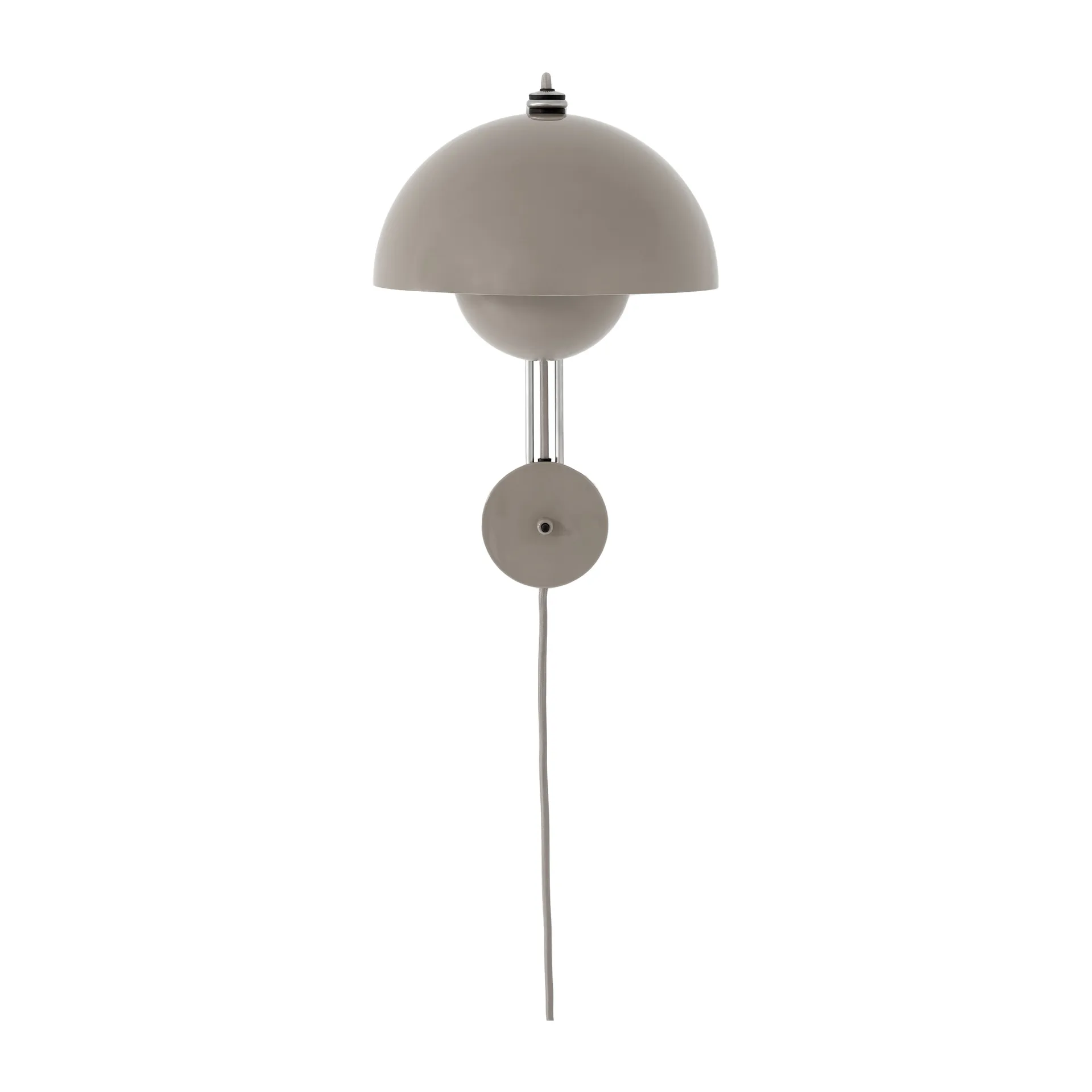 Flowerpot vegglampe VP8, Grey Beige &Tradition