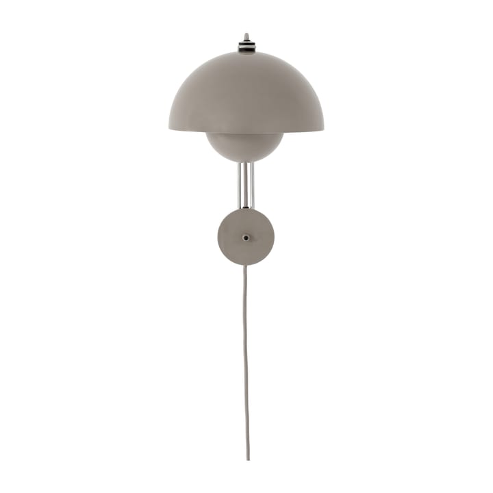 Flowerpot vegglampe VP8 - Grey Beige - &Tradition