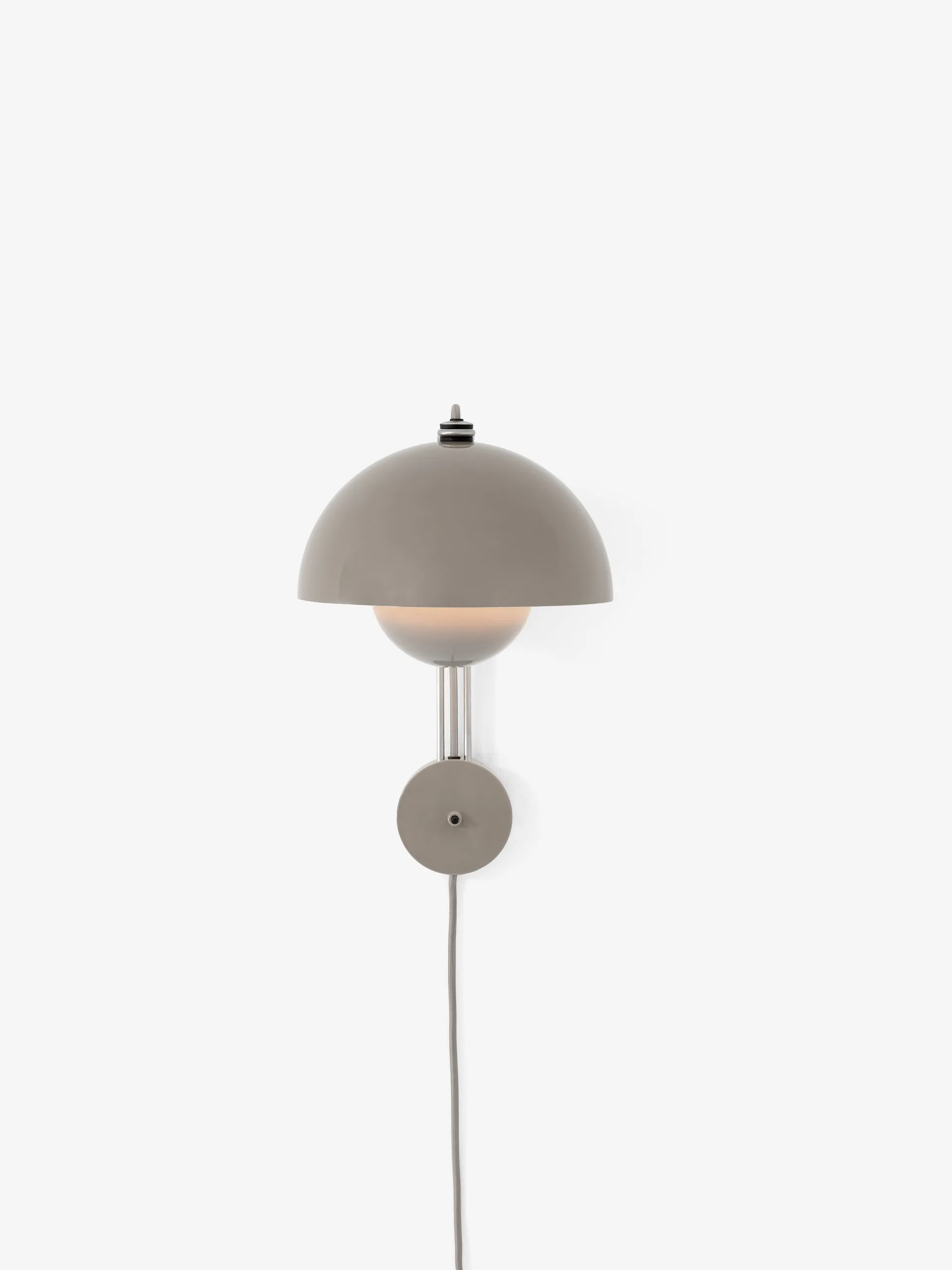 Flowerpot vegglampe VP8, Grey Beige &Tradition