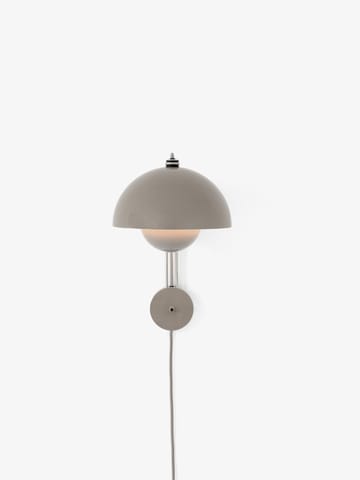 Flowerpot vegglampe VP8 - Grey Beige - &Tradition