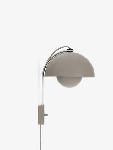 Flowerpot vegglampe VP8 - Grey Beige - &Tradition