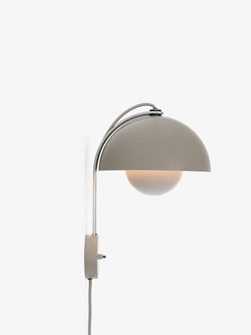 Flowerpot vegglampe VP8 - Grey Beige - &Tradition