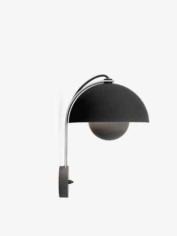 Flowerpot vegglampe VP8 - Matt black - &Tradition