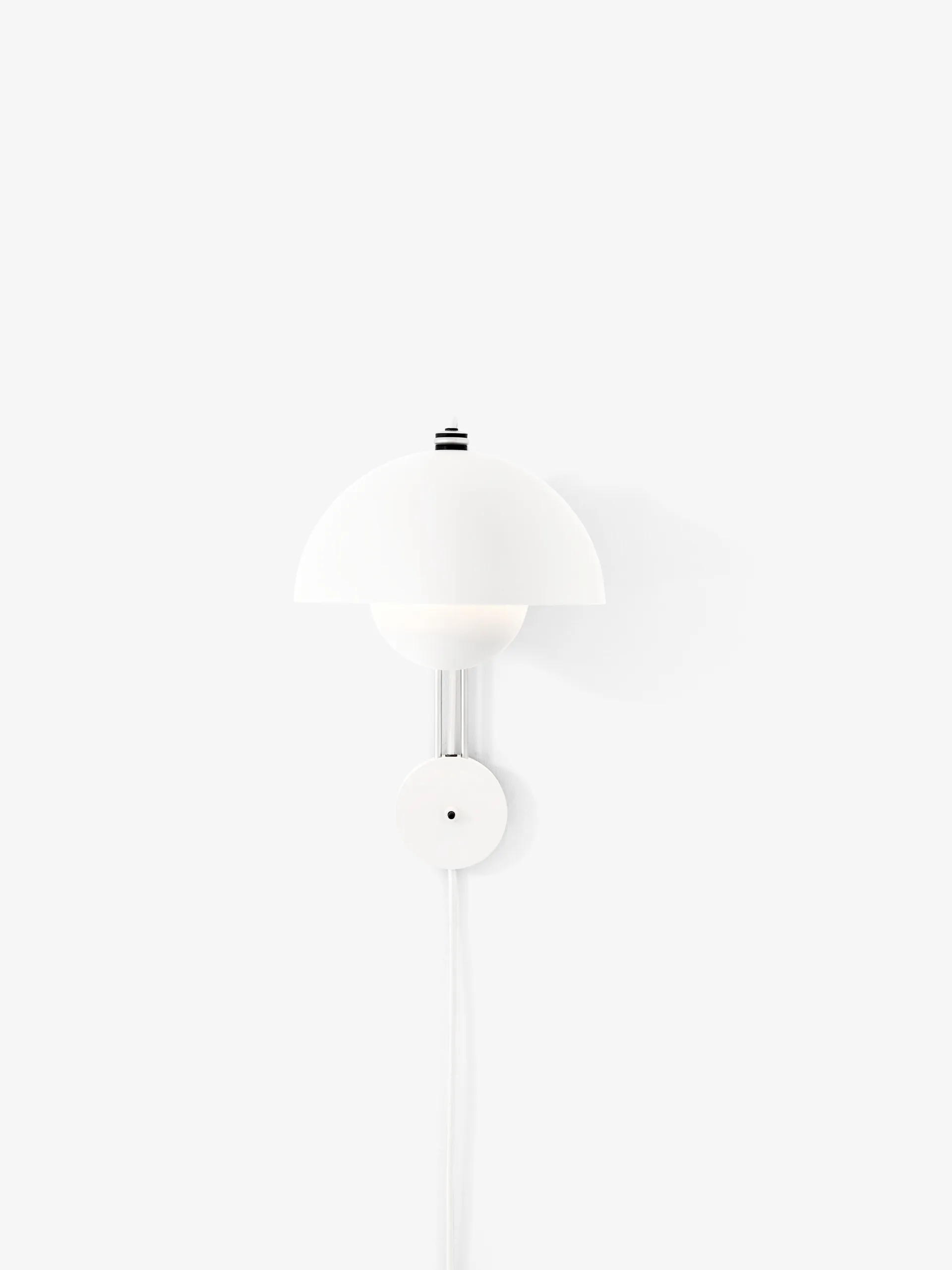 Flowerpot vegglampe VP8, Matt white &Tradition