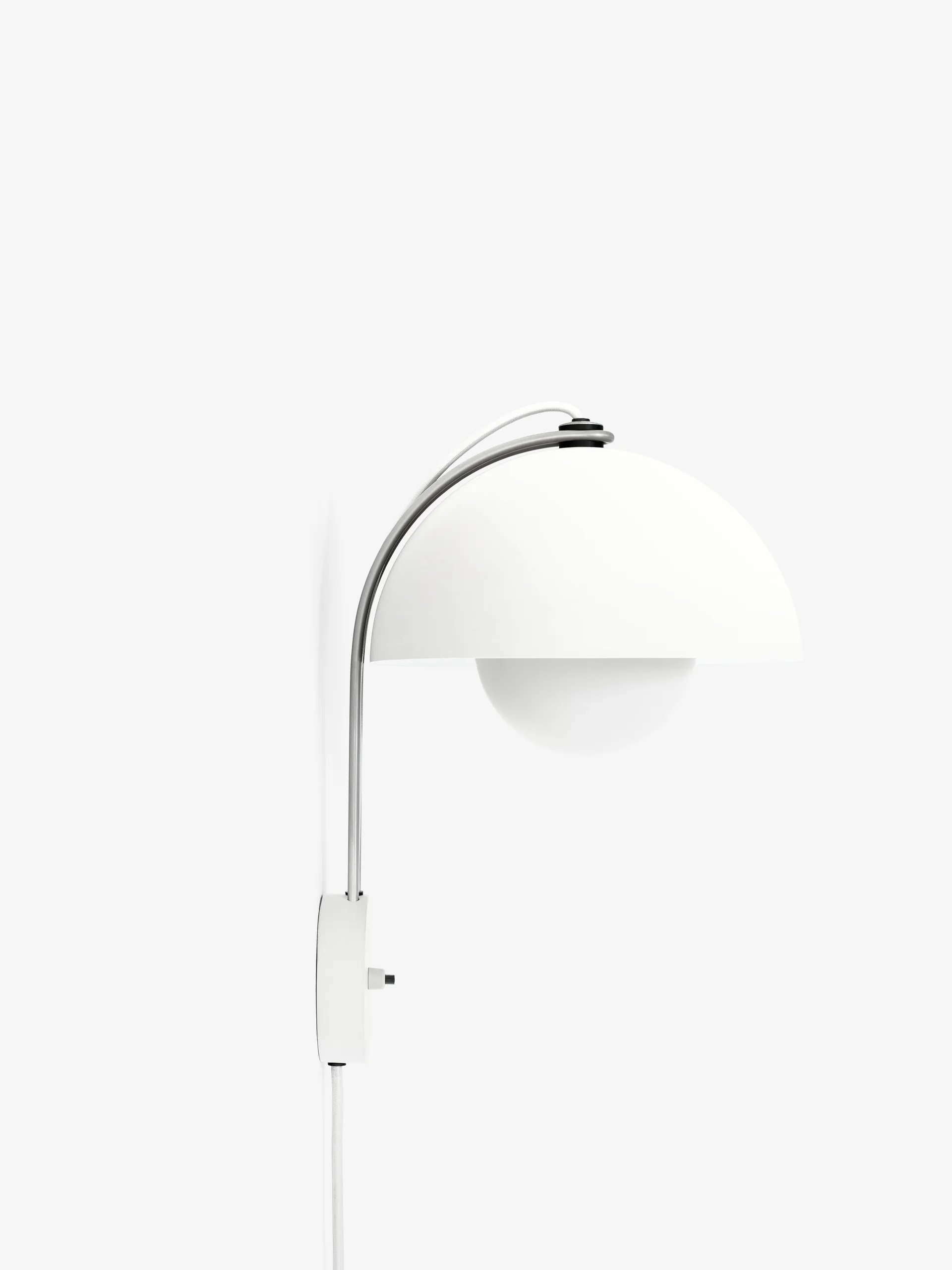 Flowerpot vegglampe VP8, Matt white &Tradition
