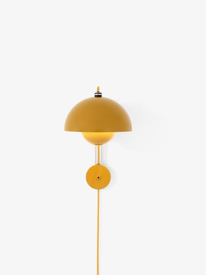 Flowerpot vegglampe VP8, Mustard &Tradition