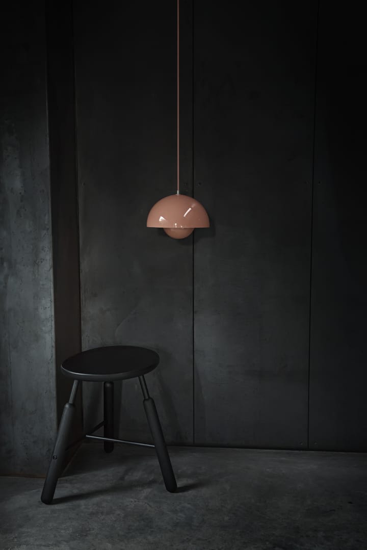 FlowerPot VP1 pendel, Beige rød &Tradition