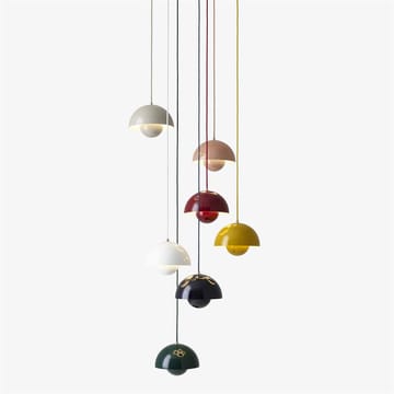 FlowerPot VP1 pendel - Beige rød - &Tradition