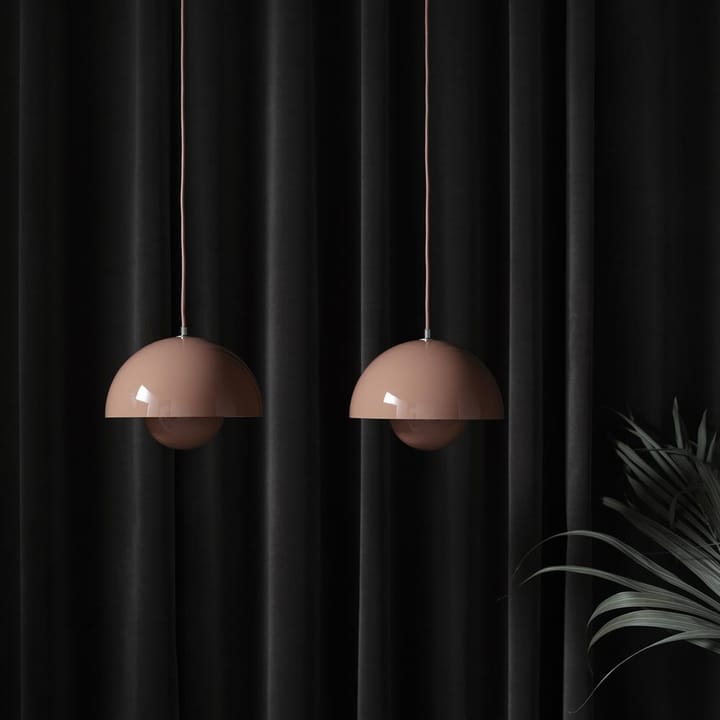 FlowerPot VP1 pendel, Beige rød &Tradition