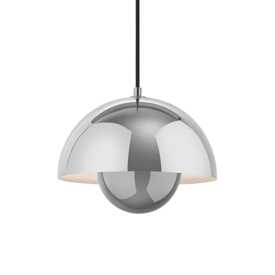 Bilde av &Tradition FlowerPot VP1 pendel Chrome-plated