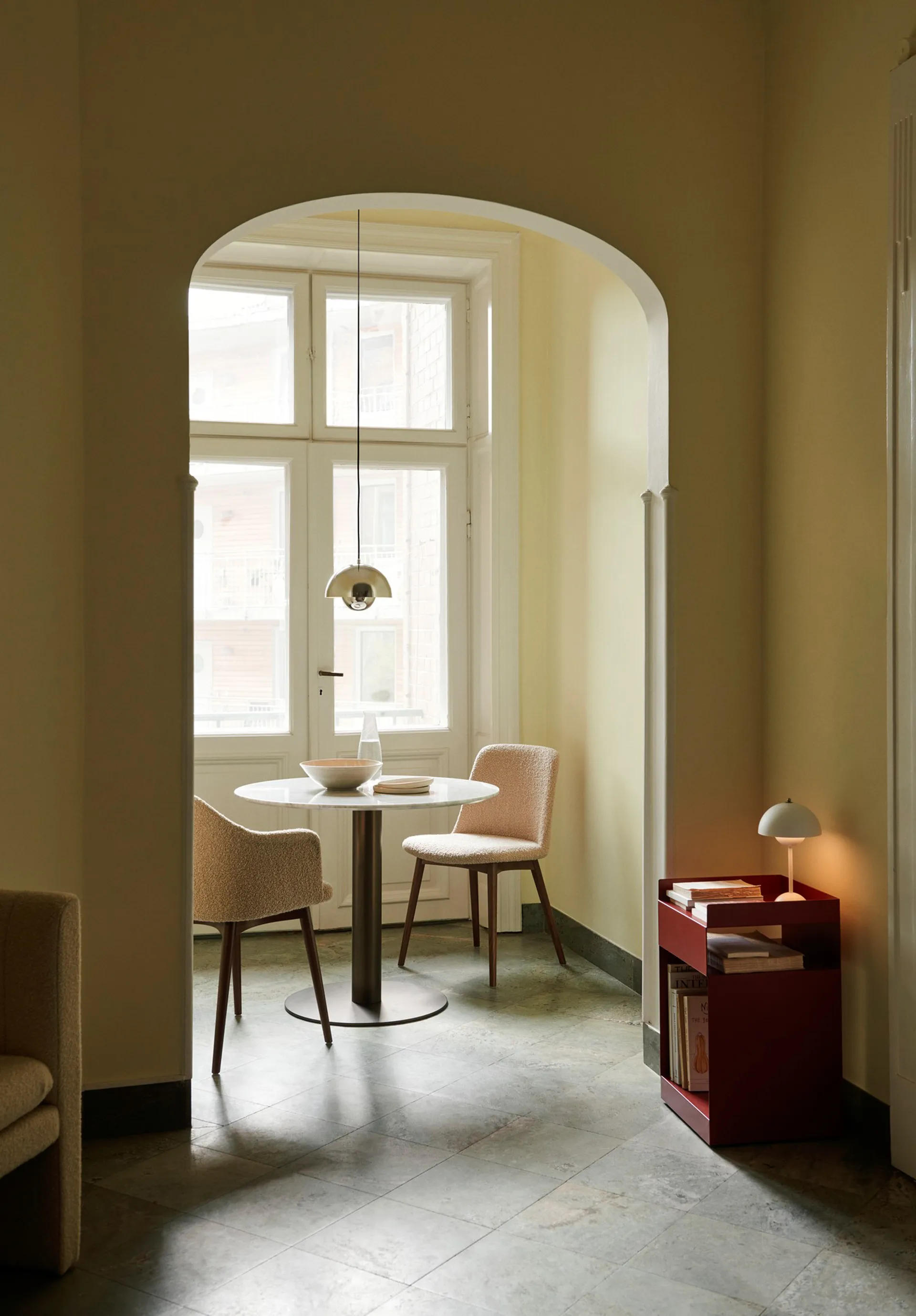 FlowerPot VP1 pendel, Chrome-plated &Tradition