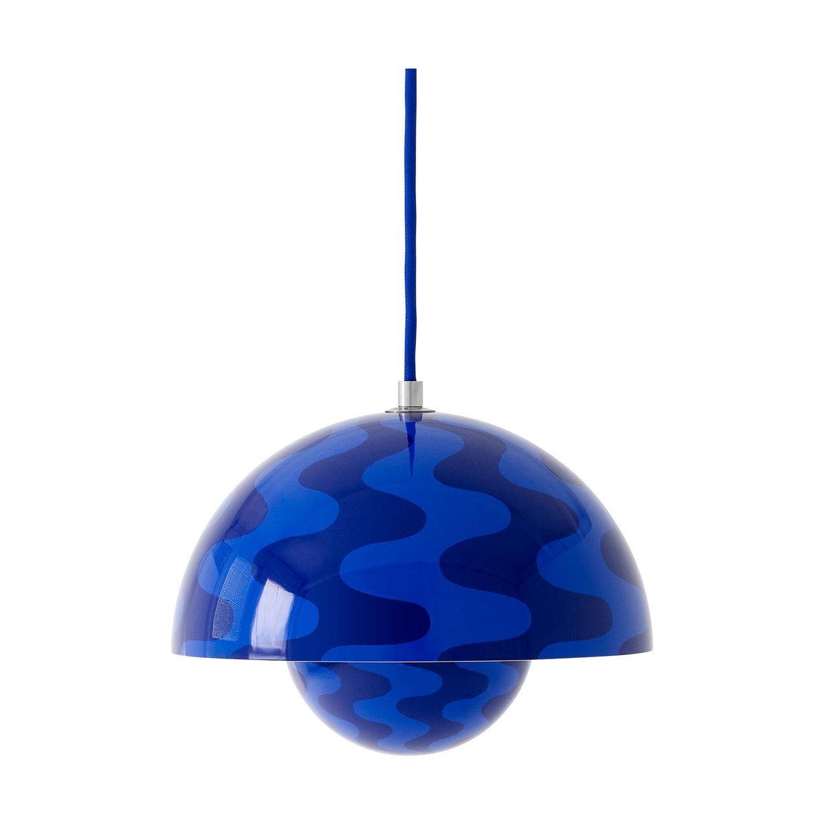 Bilde av &Tradition FlowerPot VP1 pendel Cobalt blue-Twilight blue