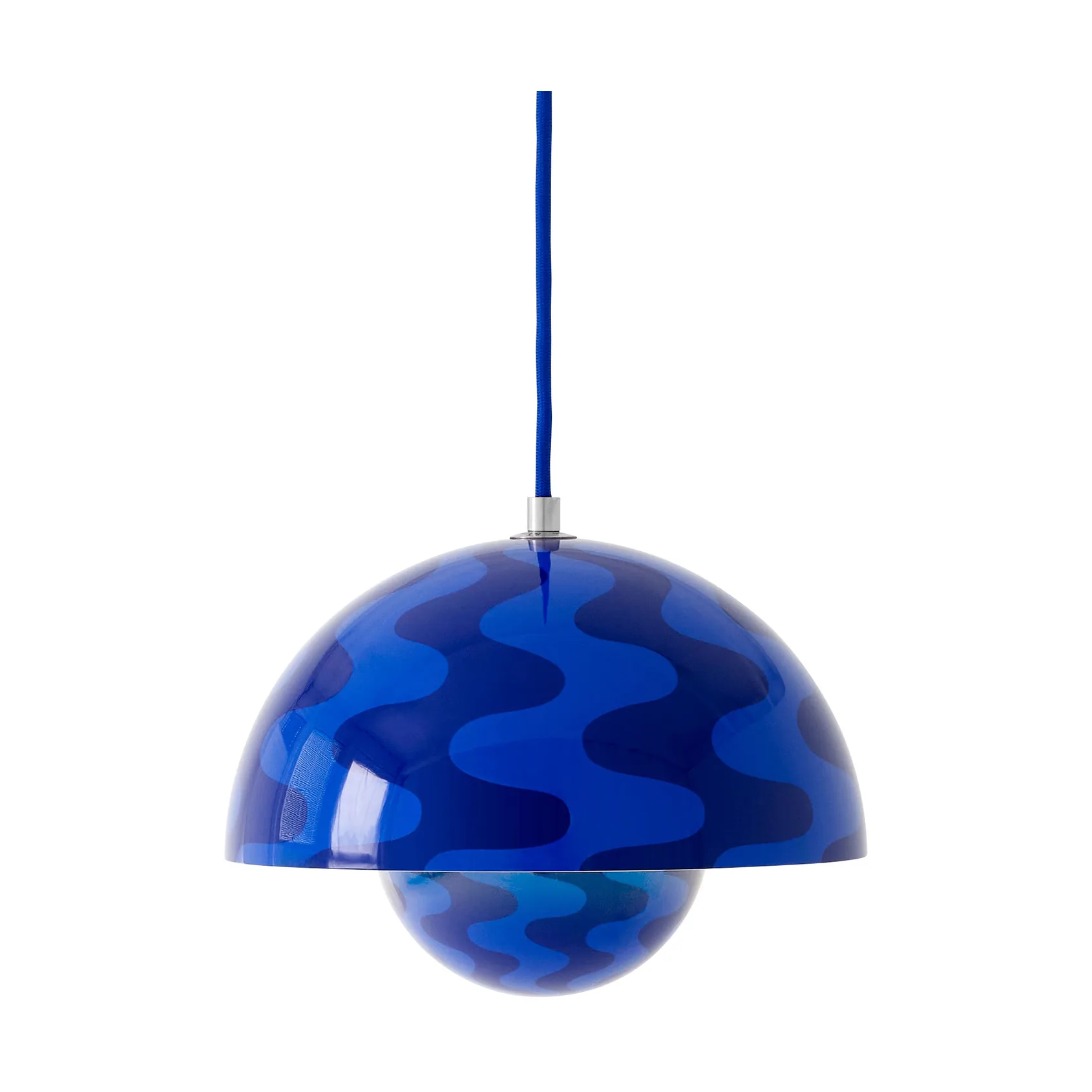 FlowerPot VP1 pendel, Cobalt blue-Twilight blue &Tradition