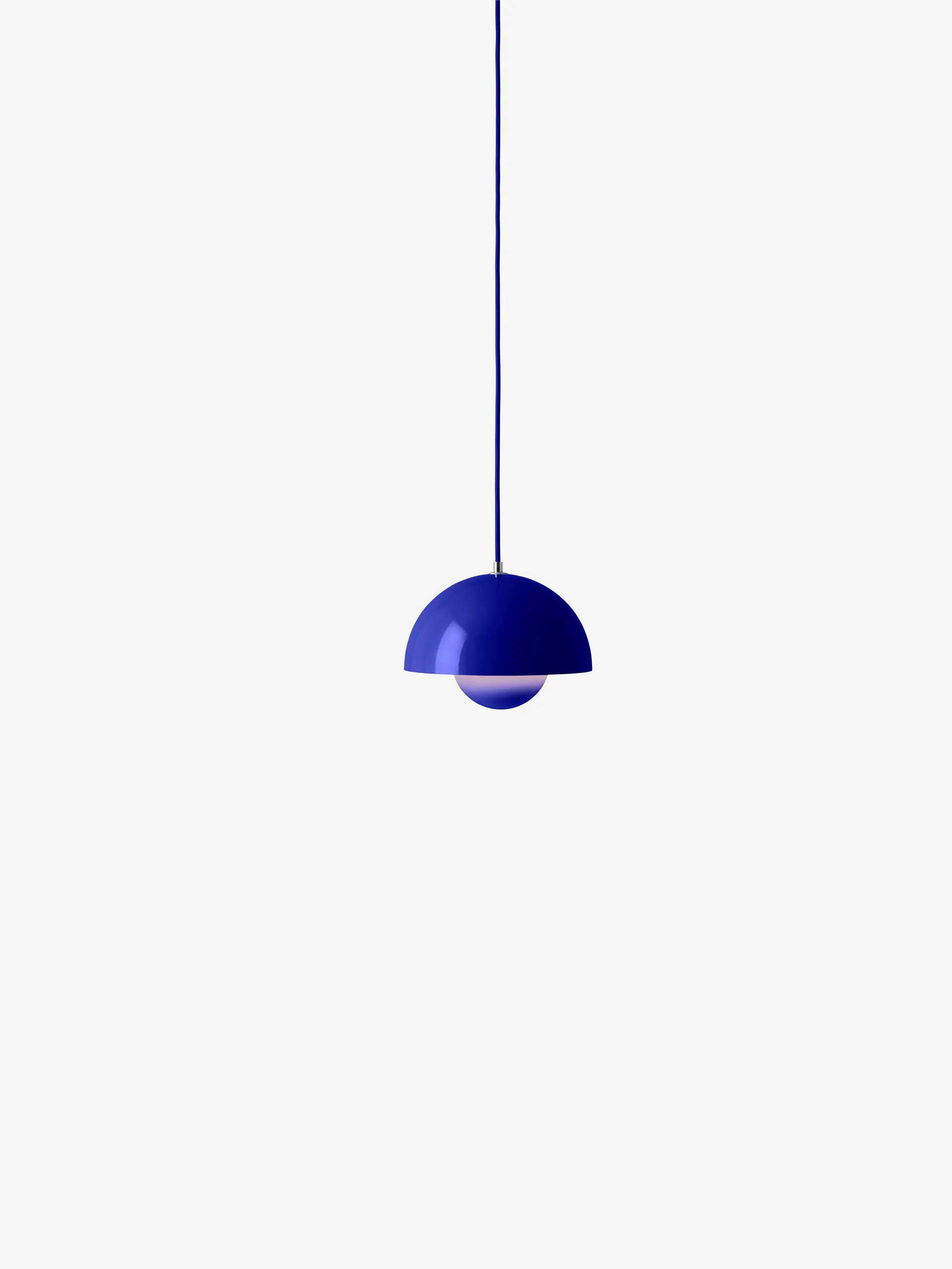 FlowerPot VP1 pendel, Cobalt blue &Tradition