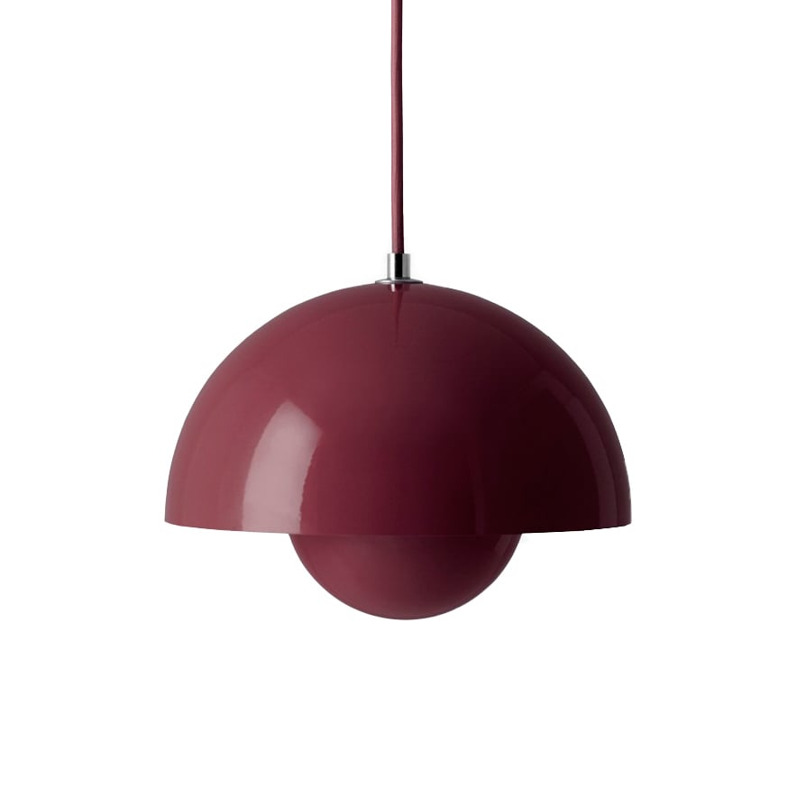 Bilde av &Tradition FlowerPot VP1 pendel Dark plum