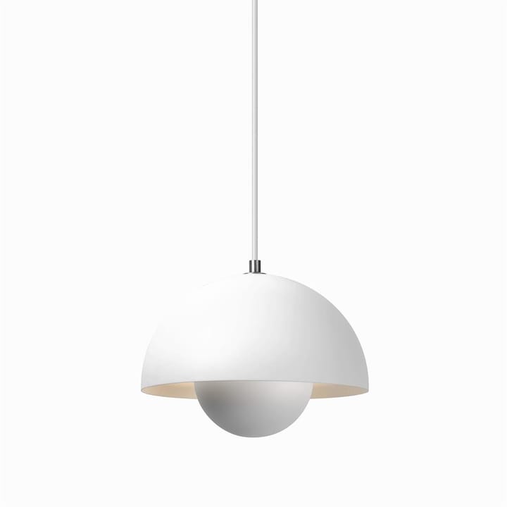 FlowerPot VP1 pendel - Matt hvit - &Tradition