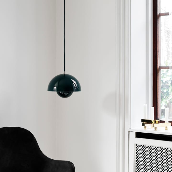 FlowerPot VP1 pendel, Mørkegrønn &Tradition