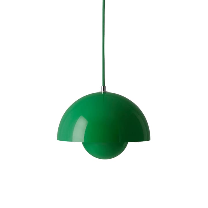 FlowerPot VP1 pendel - Signal green - &Tradition